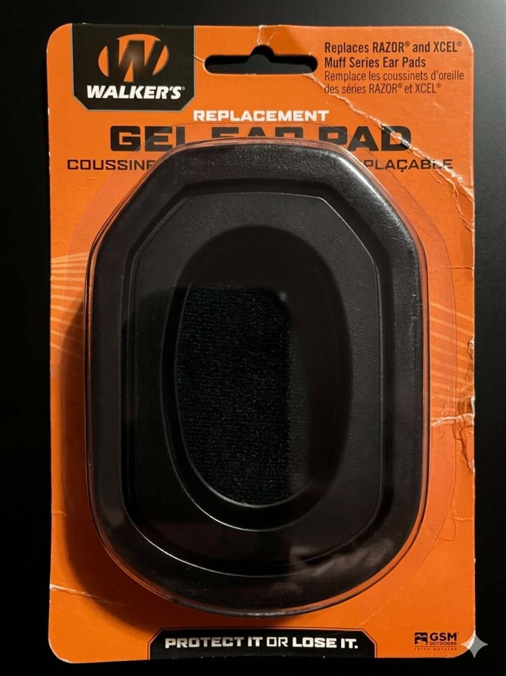 Walker's Replacement Gel Ear Pads for Razor and XCEL Muff Series